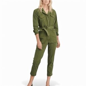 Alex Mill Women's Expedition Jumpsuit in Washed Twill Size M